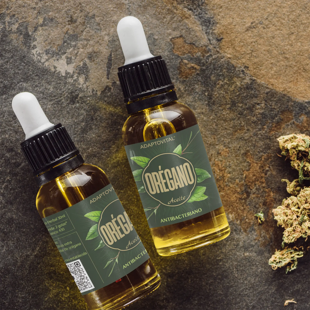Aceite de orégano - Antimicrobiano natural de uso interno