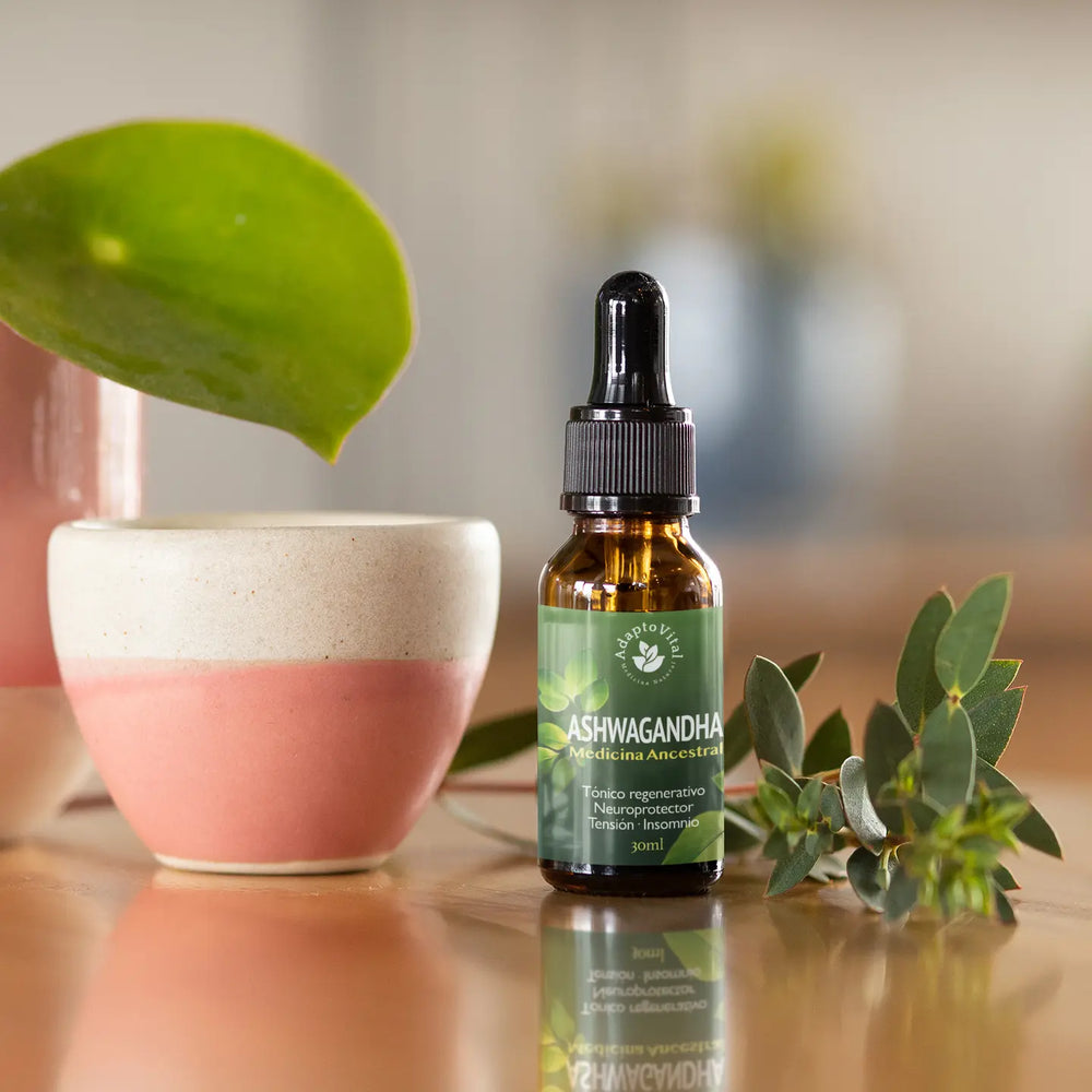 Extracto de Ashwagandha - Manejo del estrés y equilibrio hormonal natural