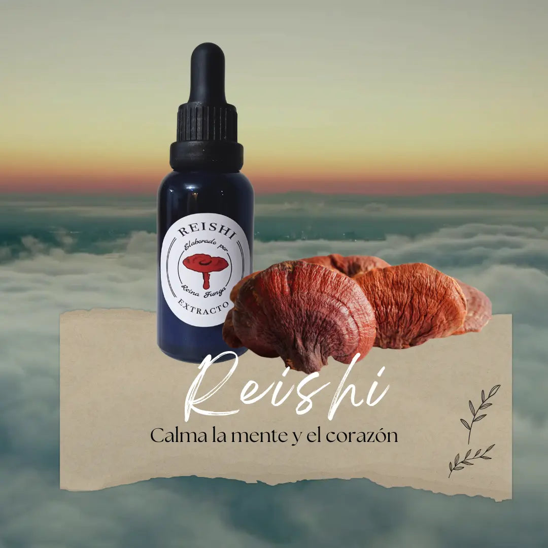 Reishi Extracto Líquido - Doble Extracción - Apoyo inmunológico y relajación