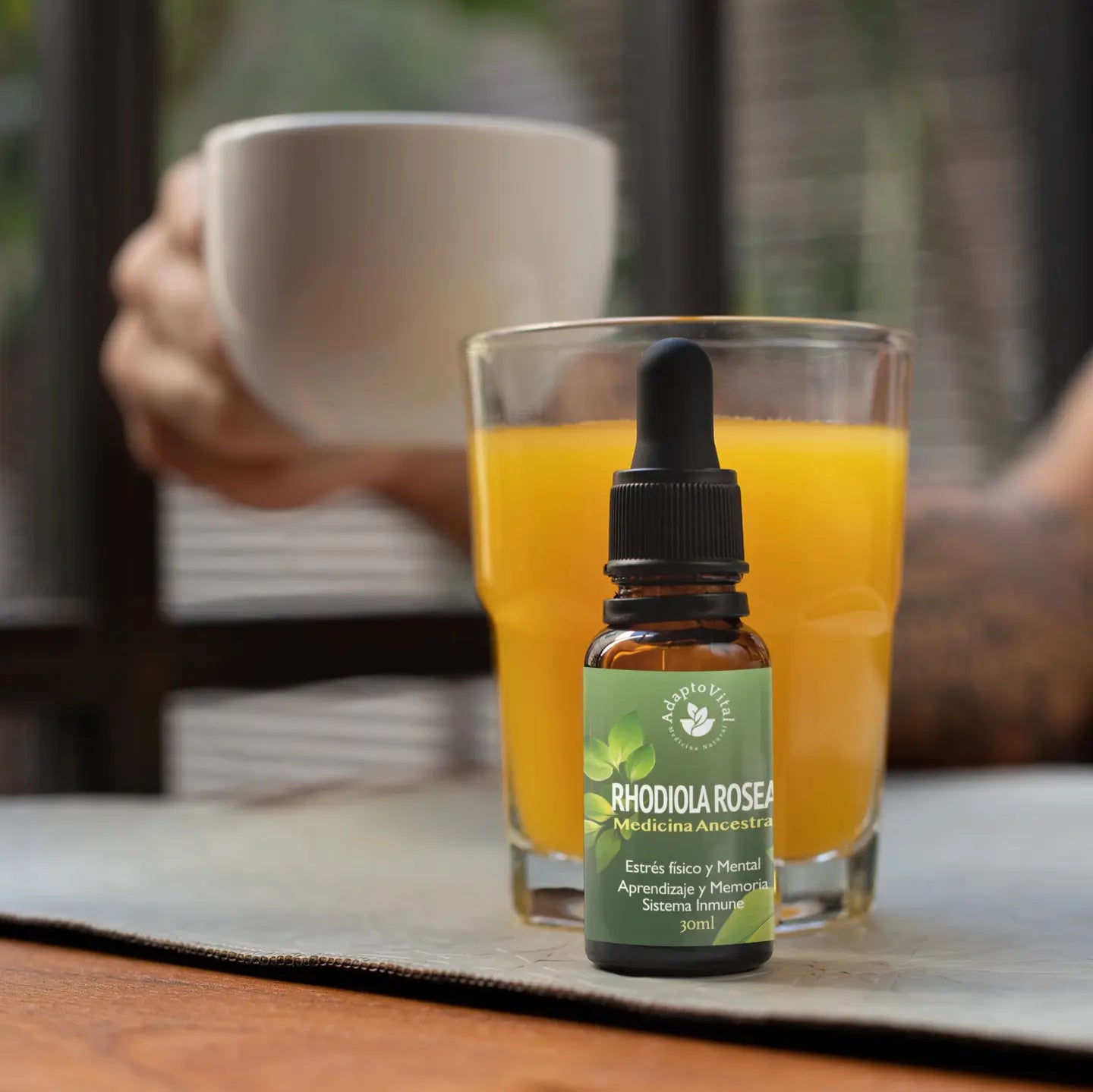 Extracto de Rhodiola rosea - Adaptógeno para estrés y rendimiento mental